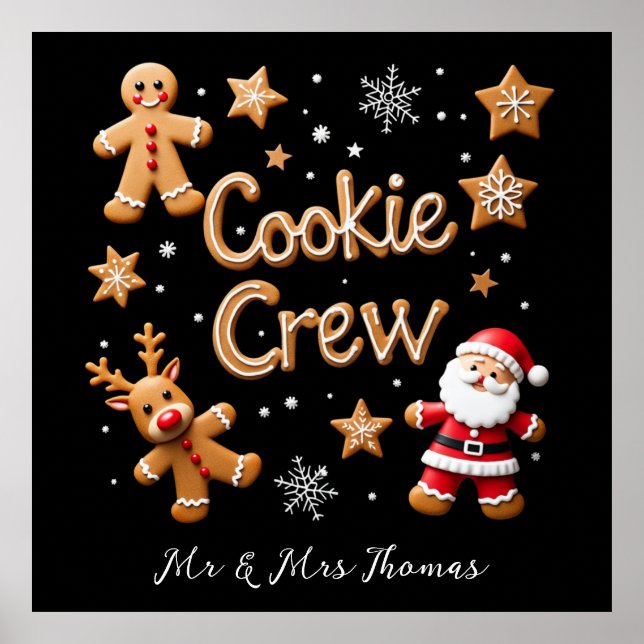 Join the Cookie Crew Your Ultimate Christmas  Poster (Front)
