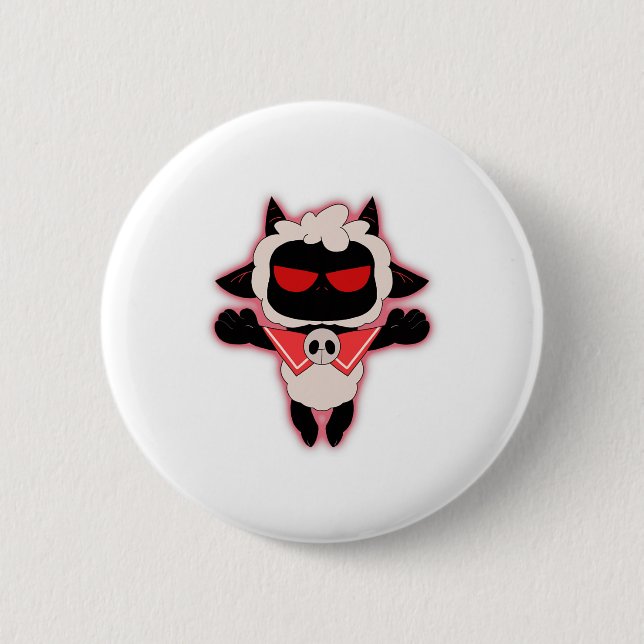 Join The Cult - Cult Of The Lamb Angry Gamer Cult  Button (Front)