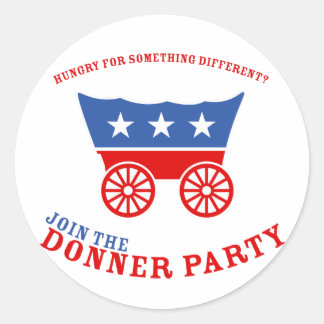 Join the Donner Party Sticker