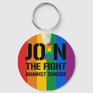 Join the fight against gay suicide keychain