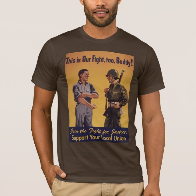 Join the Fight For Justice Pro-Union T-Shirt (Front)