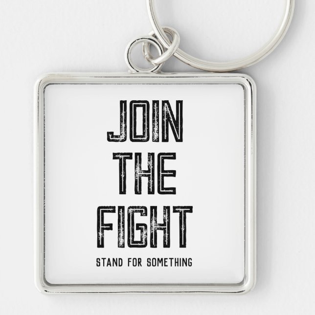 Join The Fight Keychain (Front)