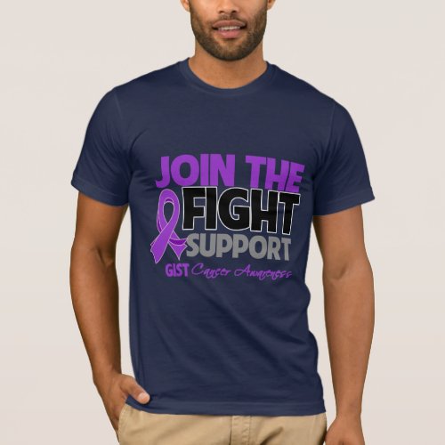 Join The Fight Support GIST Cancer Awareness T_Shirt