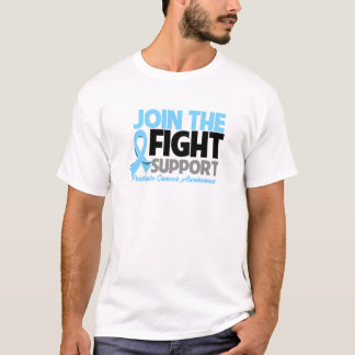Join The Fight Support Prostate Cancer Awareness T-Shirt