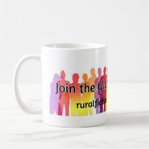 Join the Global Community coffee mug #1