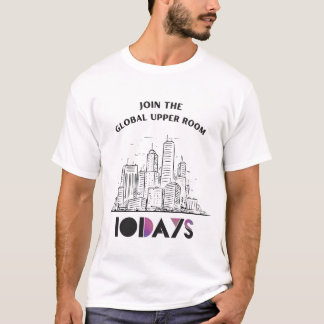 Join the Global Upper Room - 10 Days Purple T-Shirt