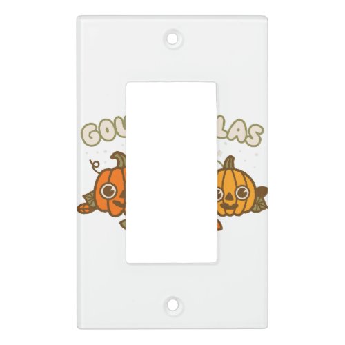 Join the Gourdfellas  be part of the cute Kawaii  Light Switch Cover