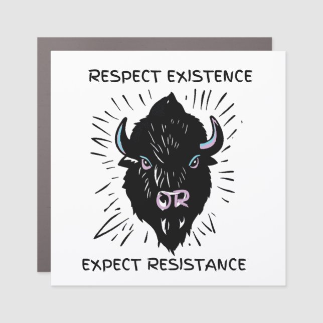 Join the Herd bison car magnet (Front)