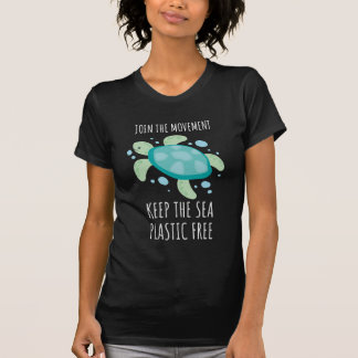 JOIN THE MOVEMENT GO PLASTIC FREE T-SHIRT, SAVE TH T-Shirt