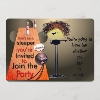 Join the party bowling invite