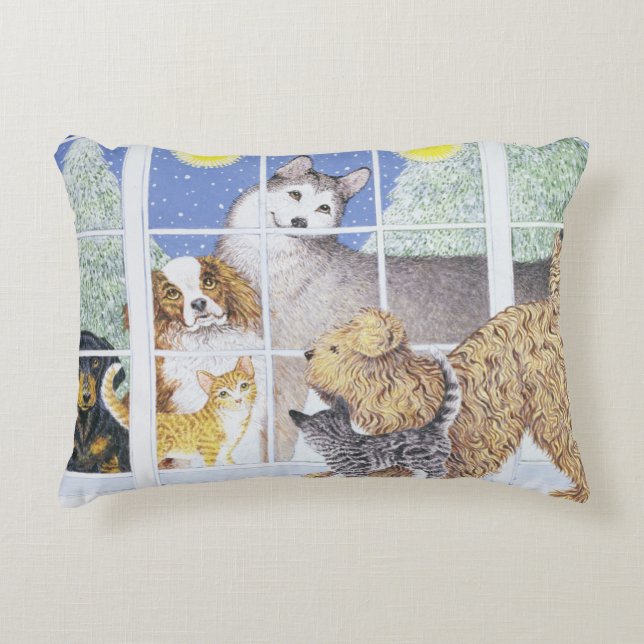 Join the Party Decorative Pillow (Front)