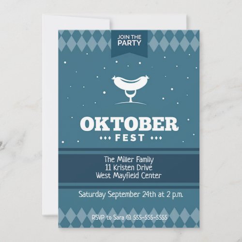 Join The Party Oktoberfest Invitation