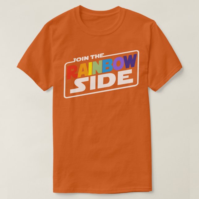 Join the Rainbow Side T-Shirt (Design Front)