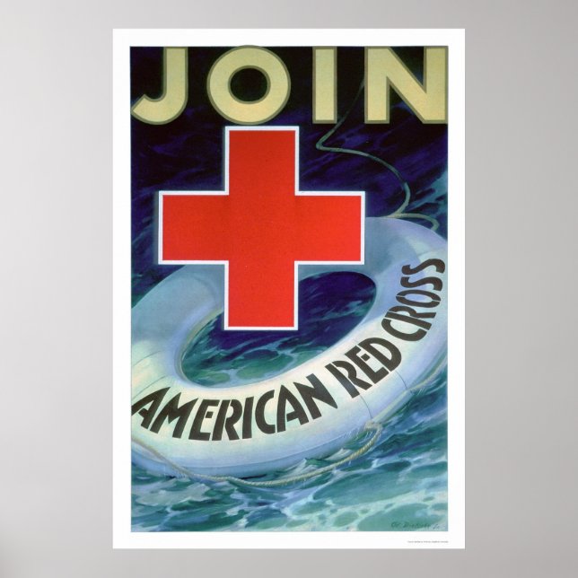 Join the Red Cross - Life Saver (US00293) Poster (Front)