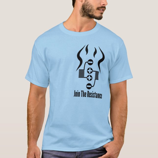 Join The Resistance Color Tee (Front)