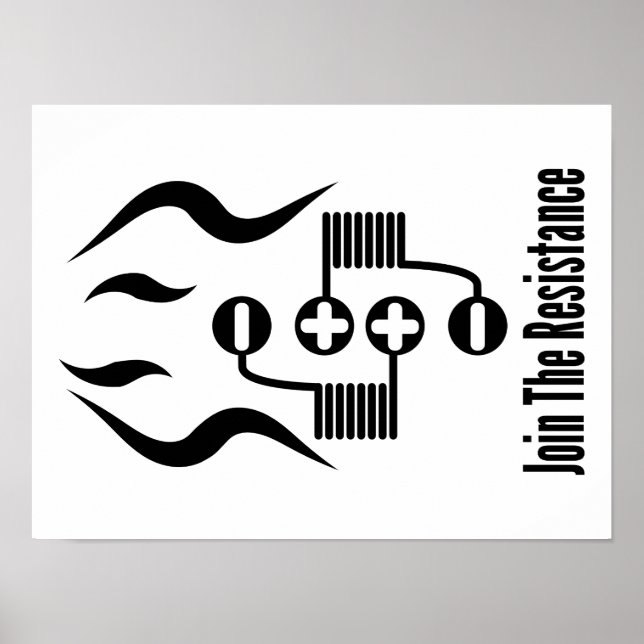 Join The Resistance Poster (Front)