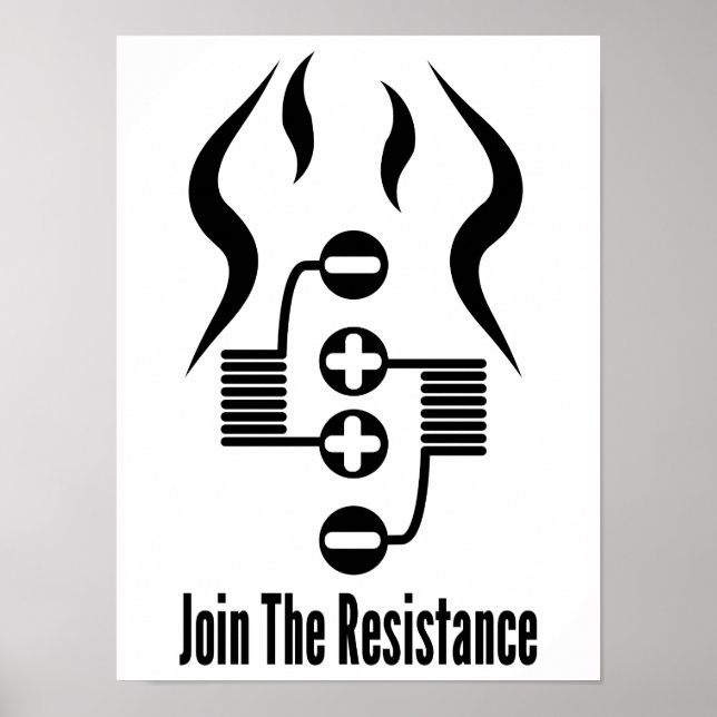 Join The Resistance Poster (Front)