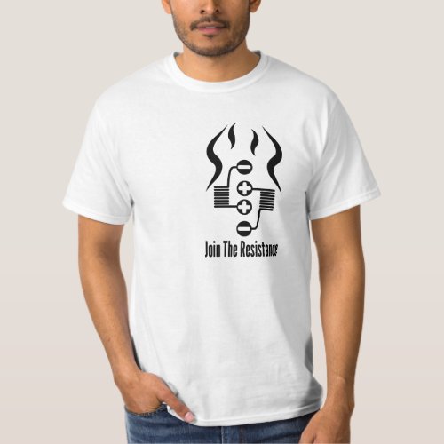 Join The Resistance White Tee