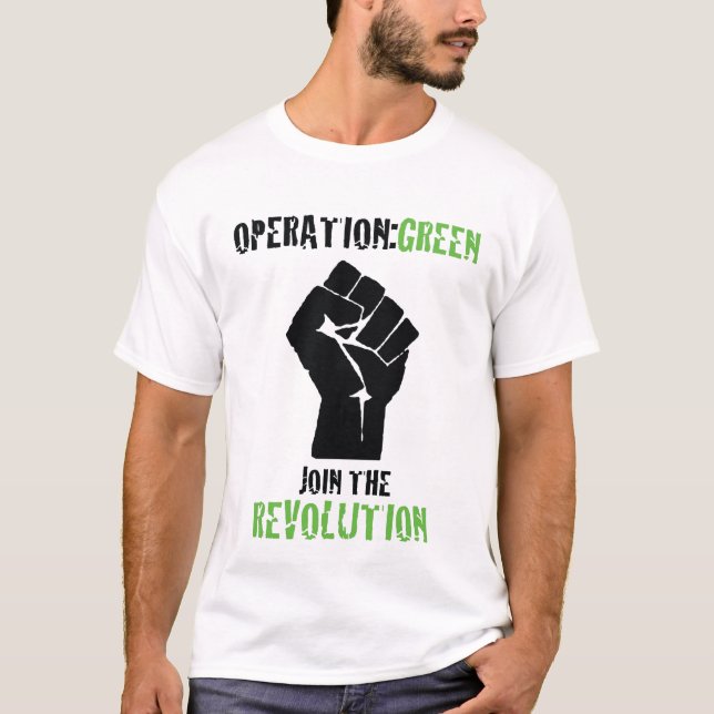 Join The Revolution T-Shirt (Front)