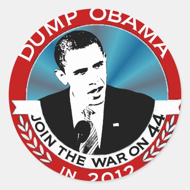 Join the War on 44 Classic Round Sticker (Front)