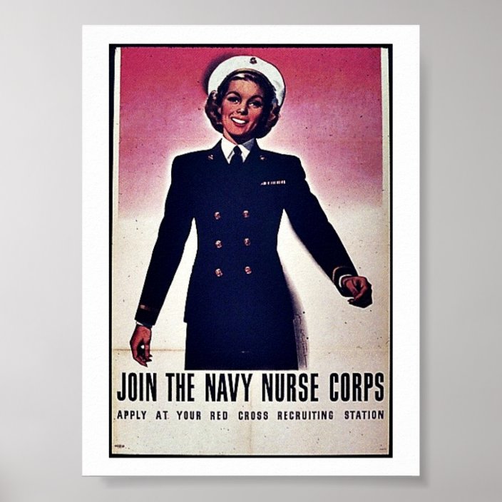Join Tht Navy Nurse Corps Poster | Zazzle.com