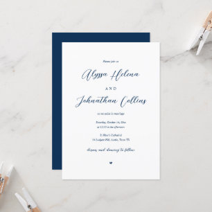 Join us, Bride and Groom Church Wedding Invitation