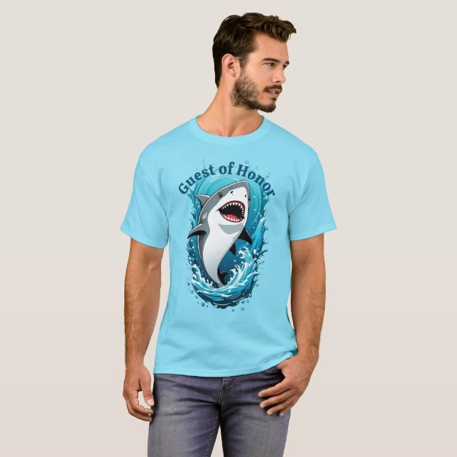 Join Us For a Bite Shark T-Shirt (Front Full)