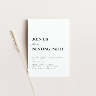 Join Us For a Nesting Party Invitation