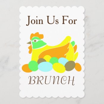 Join Us For Brunch Invitation by StyleCountry at Zazzle