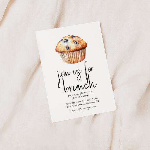 Join Us For Brunch Invitation Party Invitation