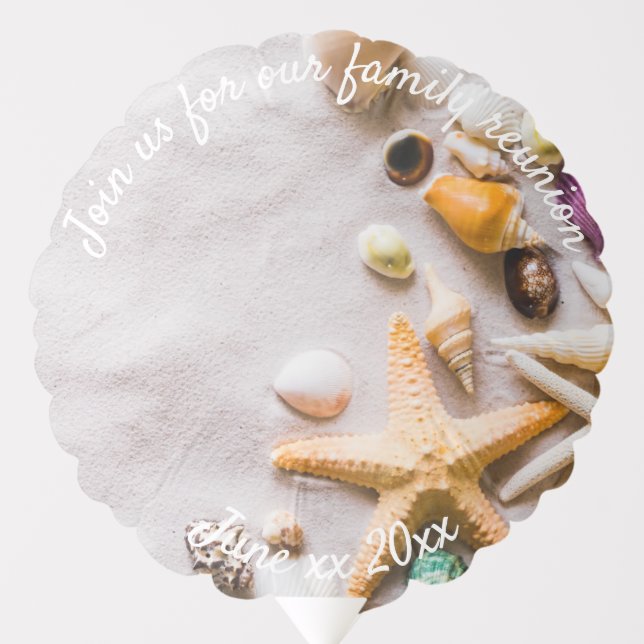 Join us for our family reunion balloon (Front)