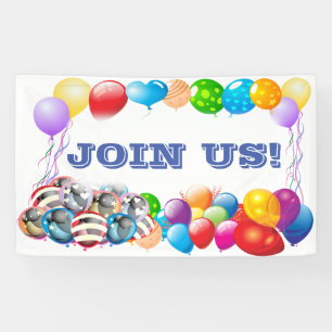 Join Us Vinyl Banner 3' x 5' Banner