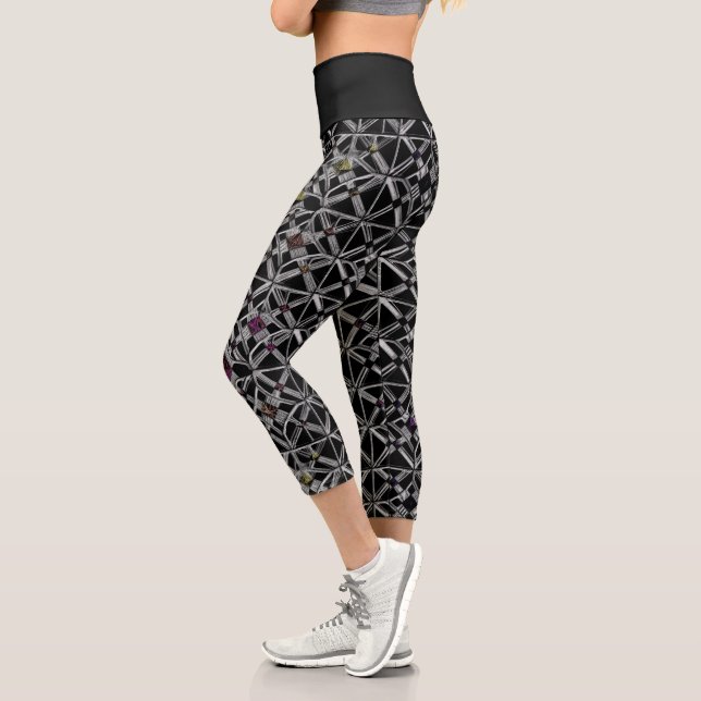 Joined at the Crossroads High Waisted Capris (Left)