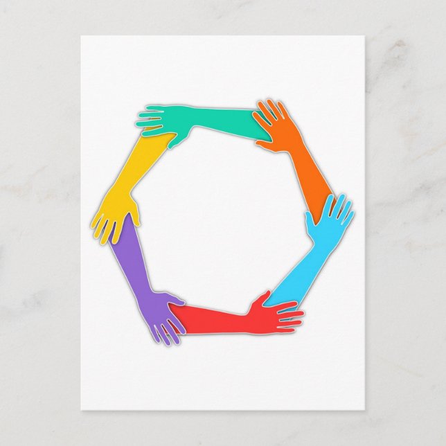 Joined Hands Postcard (Front)