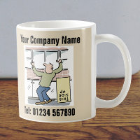 Joiner & Kitchen Fitter Cartoon Mug