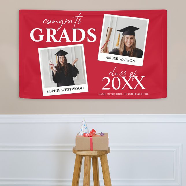 Joint Graduation Party | 2 Photo Banner (Creator Uploaded)