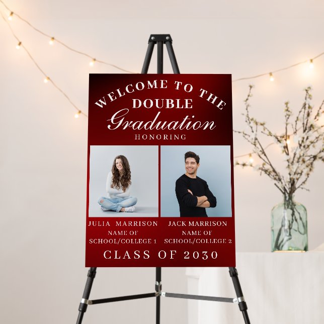 Joint Graduation Party | 2 Photo Foam Board (In Situ (Stand))