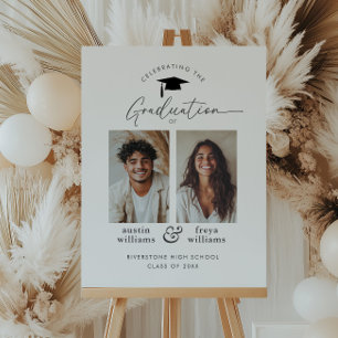 Joint Graduation Party 2 Photo Welcome Foam Board