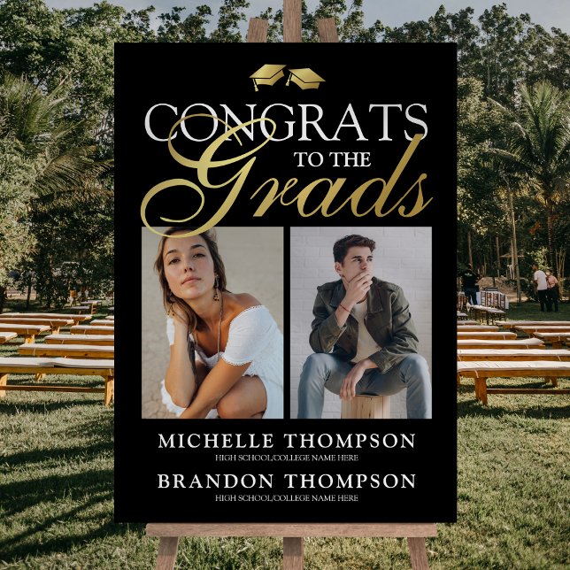 Joint Graduation Party Foam Board (Creator Uploaded)