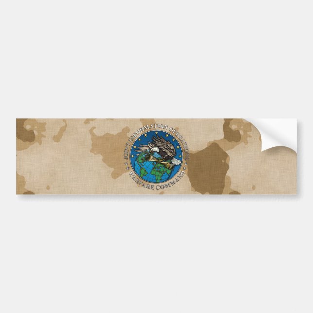Joint Information Operations Warfare Center Bumper Sticker (Front)