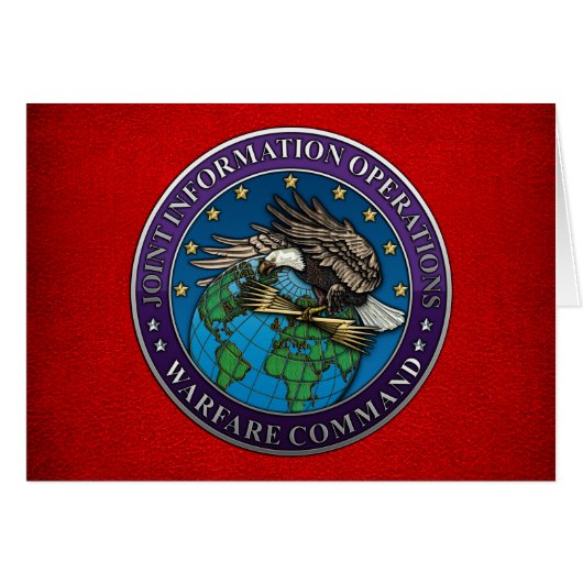 Joint Information Operations Warfare Center Cards (Front Horizontal)