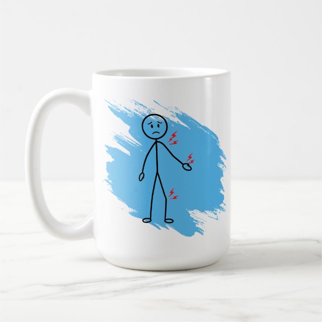 Joint Pain Autoimmune Humor Custom Condition Mug (Left)