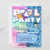 Joint Pool Party Invitation (Front)