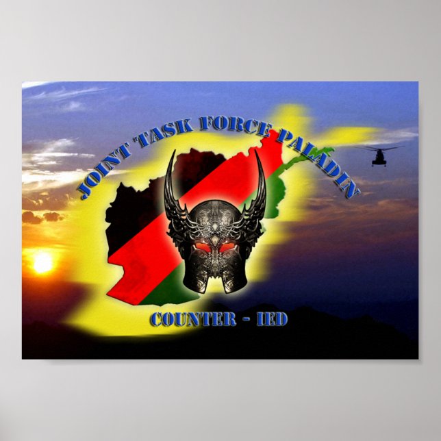 Joint Task Force Paladin CIED Poster (Front)