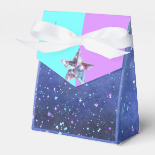 Joint twin space birthday party Boy Girl Favor Boxes