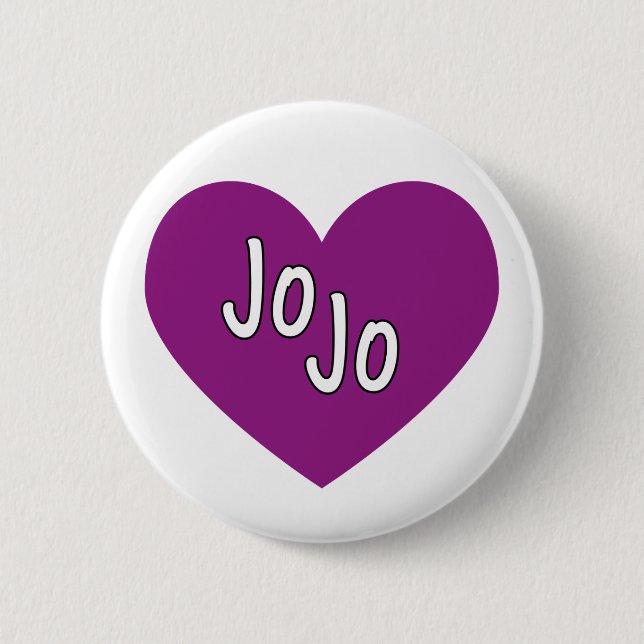 JoJo Pinback Button (Front)