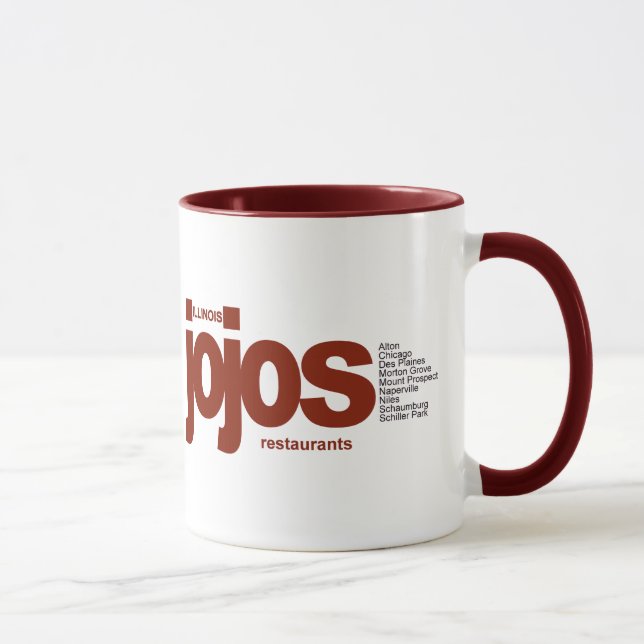 JOJOS Restaurants in Illinois Mug (Right)