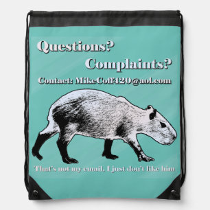 Joke Drawstring Bag