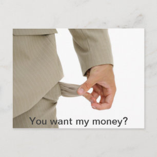 Joke for American Boss day Postcard