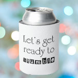 Joke funny beer gifts for friends can cooler<br><div class="desc">Joke funny beer gifts for friends. Let's get ready to stumble humor quote.</div>